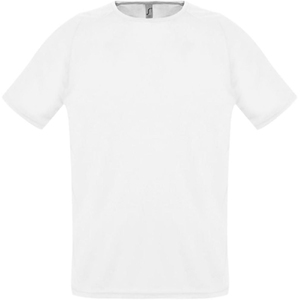 Футболка унисекс Sporty 140 белая, размер L