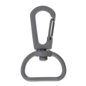 Застежка-карабин Snap Hook, M, серая