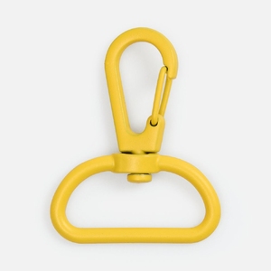 Застежка-карабин Snap Hook, L, желтая