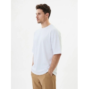 Футболка Oversize Premium 210, белая, размер S