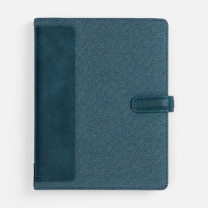 Ежедневник-органайзер Twill, недатированный, синий