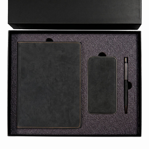 Набор подарочный EMBER: ежедневник и power bank в коробке с ложементом