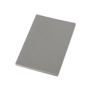 Блокнот "Monet", гибкая обложка A5 из моющегося крафта, 32 листа, серый