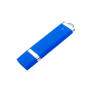 USB-флешка на 32 ГБ с покрытием soft-touch "Орландо", синий