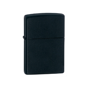 Зажигалка ZIPPO Classic с покрытием Black Matte, латунь/сталь, чёрная, матовая, 38x13x57 мм