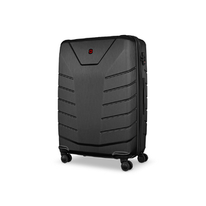 Чемодан WENGER Pegasus, черный, поликарбонат+АБС-пластик, большой, 52х76х30 см, 99 л.
