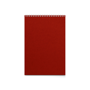 Бизнес - блокнот А4 (198 х 285 мм) "Office" 60 л., красный