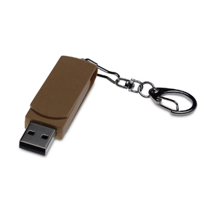 Флешка USB 2.0 Варуна на 128 ГБ, коричневый