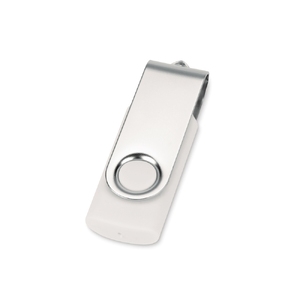 Флеш-карта USB 2.0 2 Gb «Квебек», белый