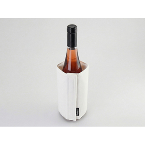 WINE COOLER SATIN WHITE/Охладитель-чехол для бутылки вина или шампанского, белый