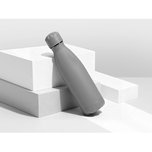 Вакуумная термобутылка "Vacuum bottle C1", soft touch, 500 мл, серый