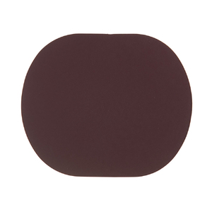 ПАТЧ ОВАЛ soft-touch (коричневый ) 6,0 х 5,0 см