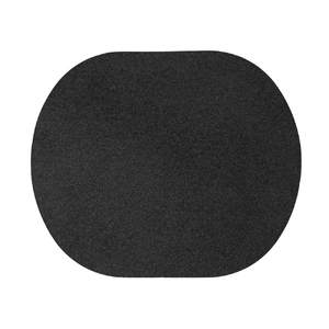 ПАТЧ ОВАЛ nubuk (чёрный) 6,0 х 5,0 см